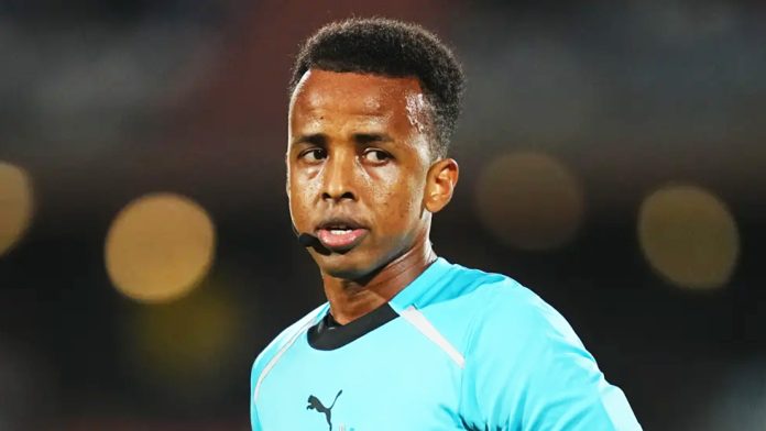 Omar Artan has been a Fifa referee since 2018