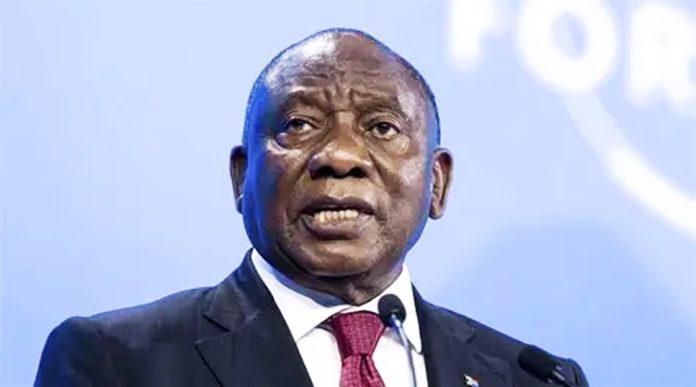South Africa President Cyril Ramaphosa