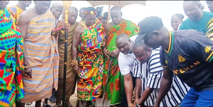The DCE supported by Traditional Leaders to break grounds for the commencement
