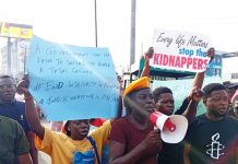 Protest Rocks Ibadan Over Abduction of Pupils, Teachers