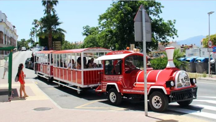 The tourist train was a free service as part of the annual tapas event