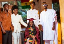 Okyeame Kwame celebrates daughter’s O-Level graduation