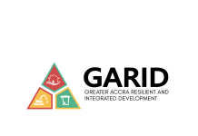 GARID Flags Filling Station Sitting ‘Directly on Water Body’ at Oyarifa The emblem of the Greater Accra Resilient and Integrated Development (GARID) Project.
