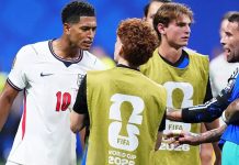 Bellingham slapped Argentina substitute after England exit