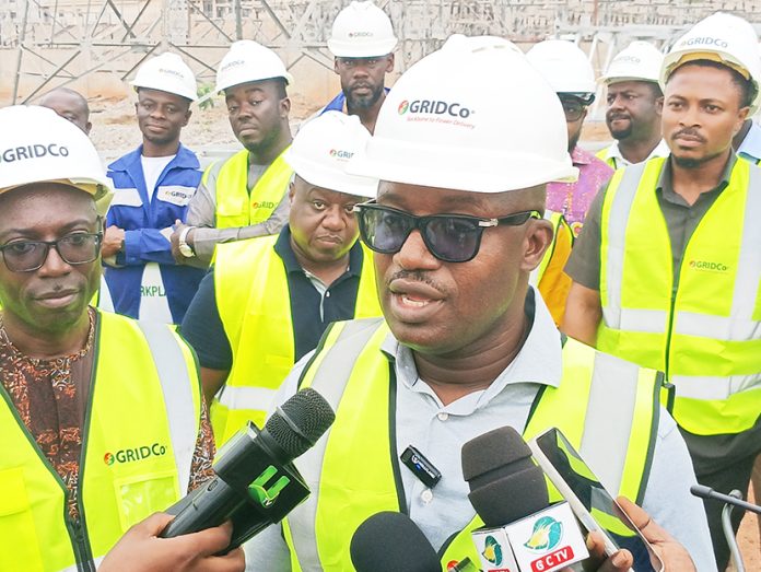 Dr John Abdulai Jinapor, Energy Minister addressing the Media