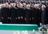 Iran supreme leader absent as senior officials attend ayatollah’s funeral