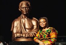 Statue of executed Ahanta King Otumfuo Nana Badu Bonsu II unveiled to climax heritage month
