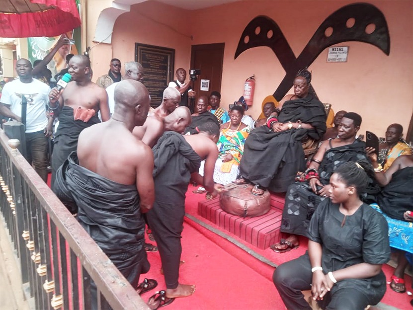 New Mmawerehene and Chief Linguist installed at Dunkwa-on-Offin
