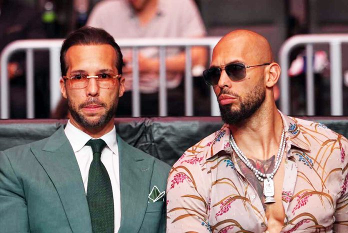 Social media influencer Andrew Tate and his brother, Tristan Tate