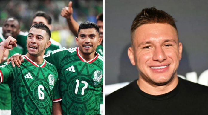 Stephen Deleonardis met the Mexico players