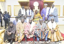 Dagbon Delegation Officially Informs Okyenhene Of Ya-Na’s Passing