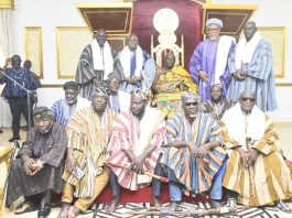 Dagbon Delegation Officially Informs Okyenhene Of Ya-Na’s Passing