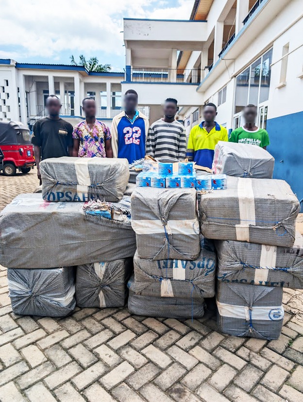 The suspects with the unregistered pharmaceutical products
