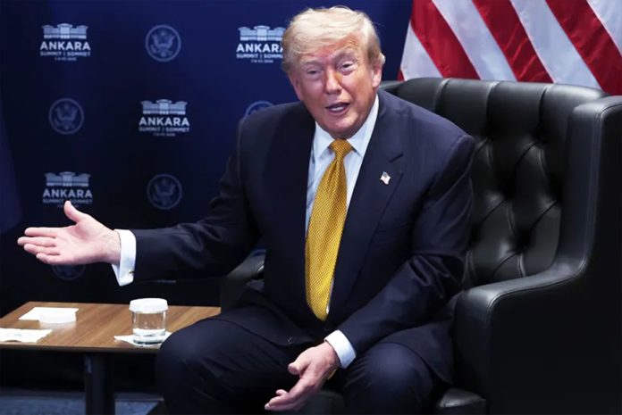 US President Donald Trump