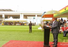 Mahama cuts sod for construction of Multi-Purpose Carpark at Accra Airport