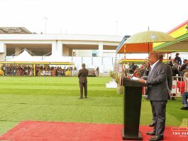 Mahama cuts sod for construction of Multi-Purpose Carpark at Accra Airport