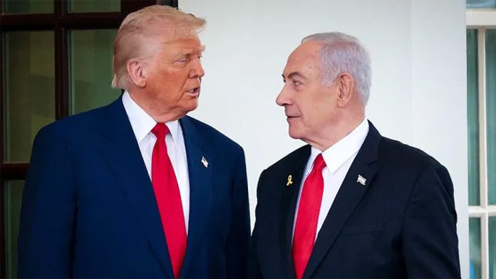US President Donald Trump and Israeli Prime Minister Benjamin Netanyahu