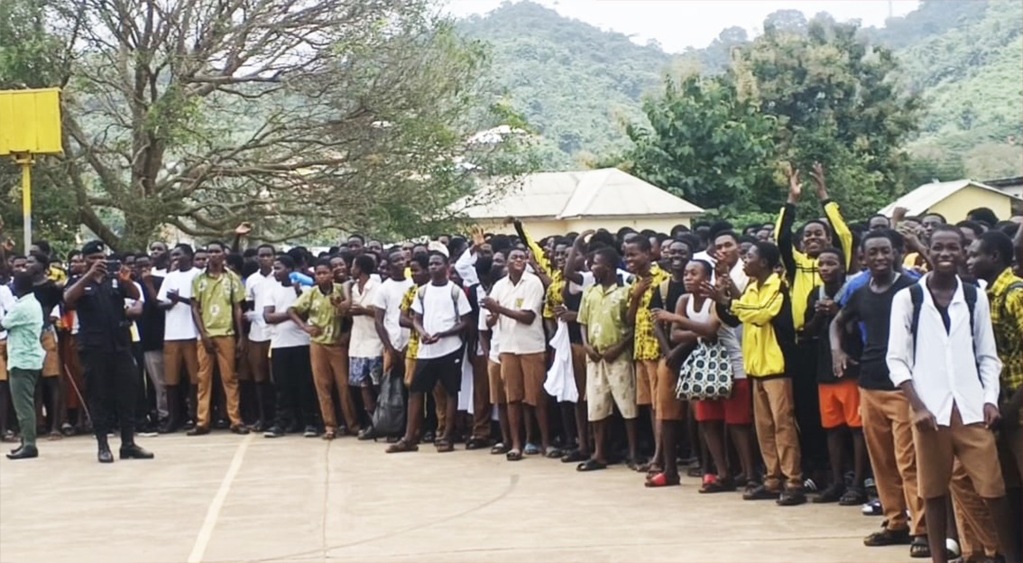 Obuasi SECTEC Closed Down After  Students Attacked Headmaster