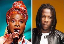 Stonebwoy celebrates Angelique Kidjo’s Hollywood Walk of Fame honour