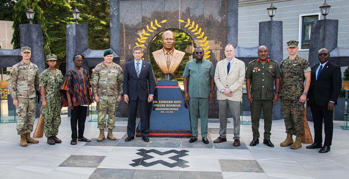 US War Officials Visit Ghana To Boost Security Ties