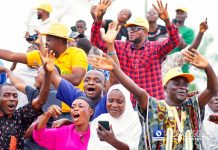 Jubilation On The Streets Over Adeleke’s Declaration As Winner Of Osun Poll