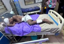 Police Probe Illegal Explosives As Aboso Blast Death Toll Stays At Three One of the victims injured in the explosion receiving treatment at the hospital.