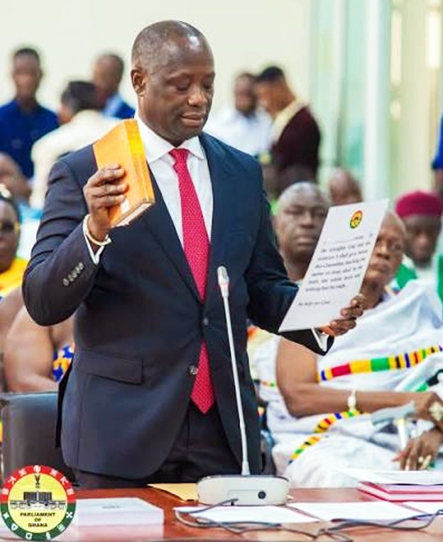 Mr Emmanuel Armah Kofi Buah, Minister for Lands and Natural Resources
