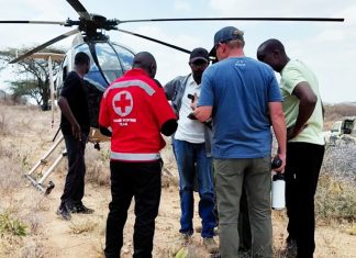 Six tourists and pilot killed in Kenya helicopter crash