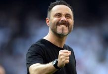 De Zerbi hopes to drag Spurs up from the depths