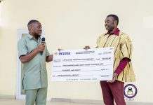 CENPOWER redeems GH¢233,180.00 pledge to Cape Coast