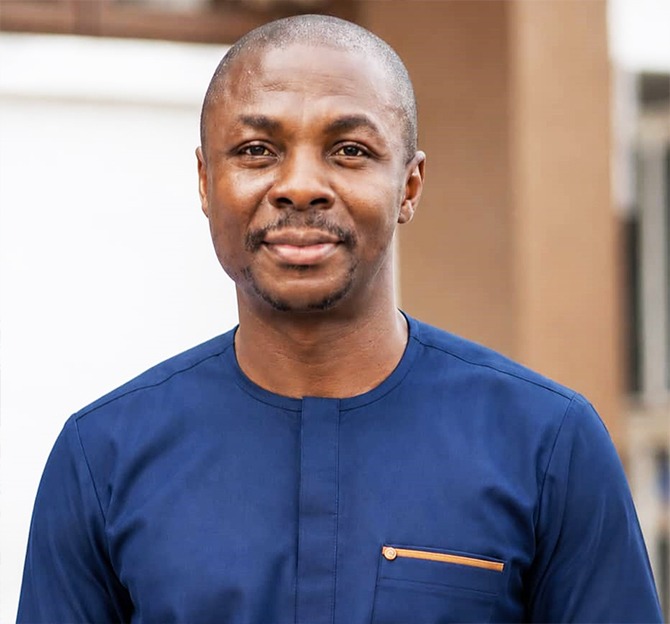 The writer, Henry Atta Nyame Institutional Assessment Practitioner