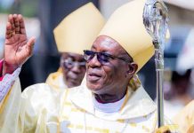 Catholic Bishop suspends priest indefinitely