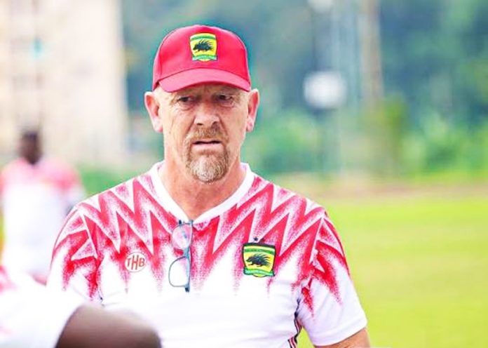 Coach Eric Tinkler, quits Kotoko