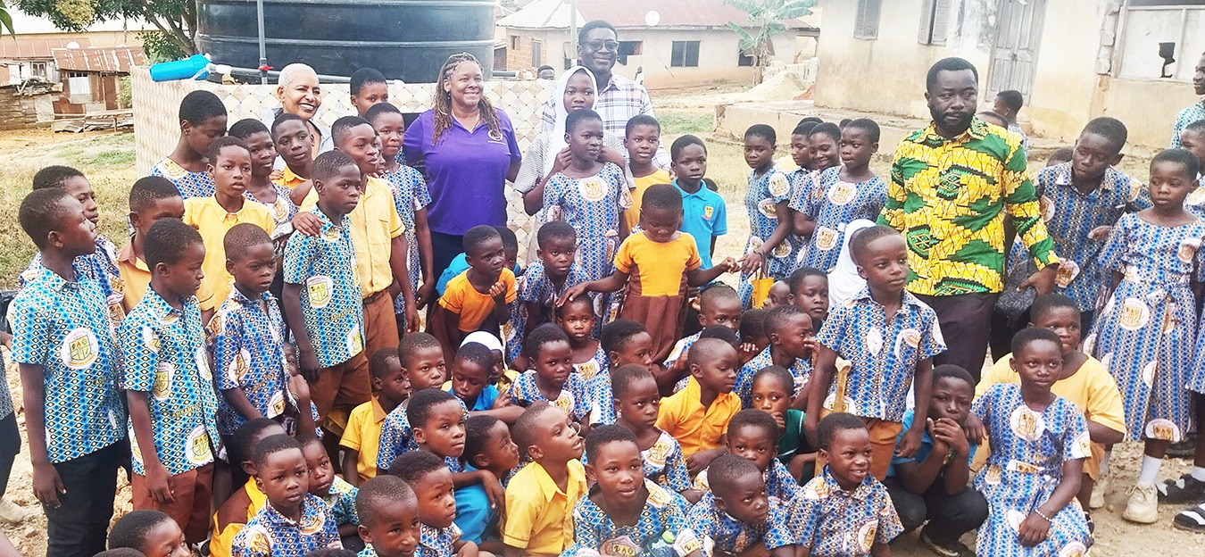 SOTA International donates Borehole to Kwanfinfi Basic School