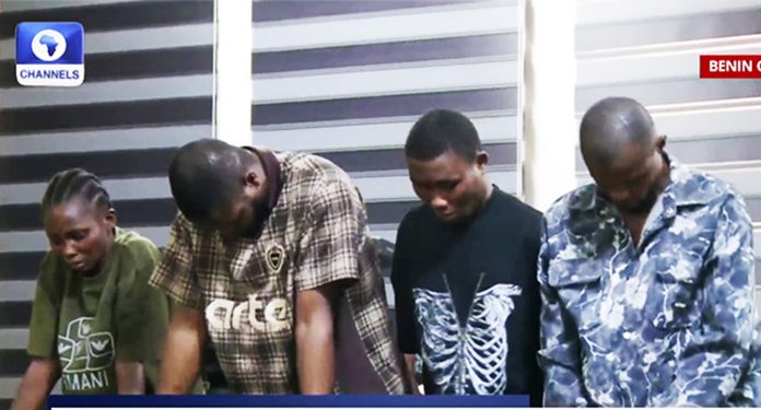 Four convicts in the kidnapping case
