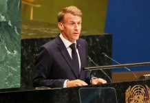 Netanyahu calls Macron’s remarks on West Bank in UN speech ‘grotesque’