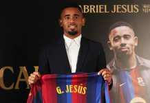 Barcelona complete signing of Arsenal striker Jesus