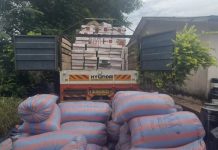 Two arrested over cigarettes, suspected cyanide haul at Jema The impounded exhibits currently in police custody.