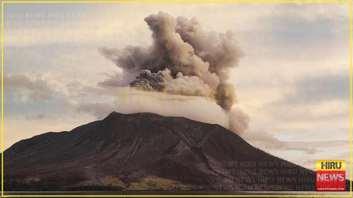 Indonesia volcano eruption