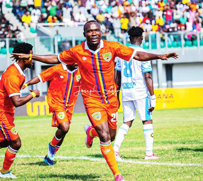 John Antwi of Hearts of Oak
