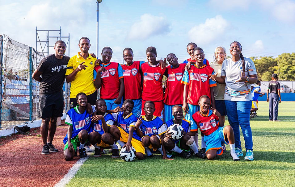 U.S. Embassy, Ghana deepen ties through football diplomacy …Nearly 300 girls, 50 coaches benefit from Sports Envoy programme