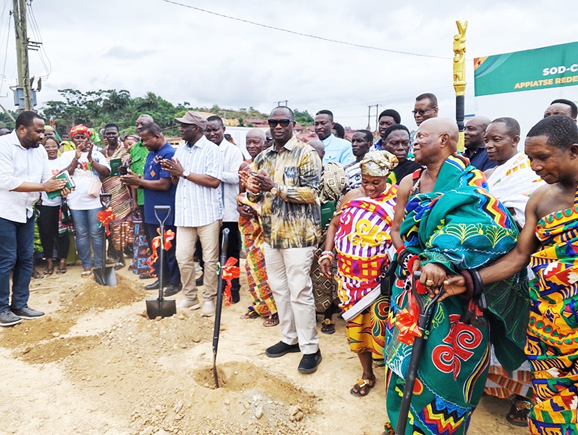 thechronicle.com.gh - Kwesi Alfred Adams - Appiatse Redevelopment Enters Final Phase As Government Begins Construction Of 69 Houses - The Ghanaian Chronicle