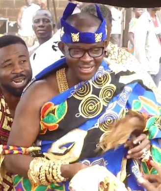 Nana Osei Kofi, Chief of Sabin Akrofrom in the Atwima Kwanwoma District of the Ashanti Region