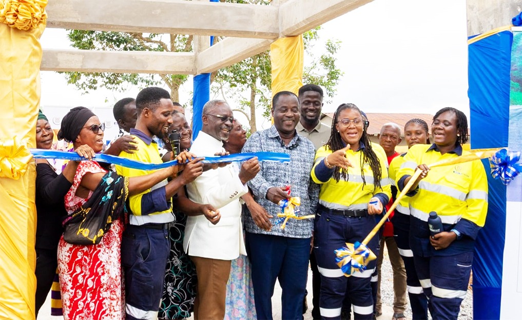 thechronicle.com.gh - Kwesi Alfred Adams - Gold Fields Ghana Foundation Constructs 40k Litre Water Project For Brahabobom - The Ghanaian Chronicle