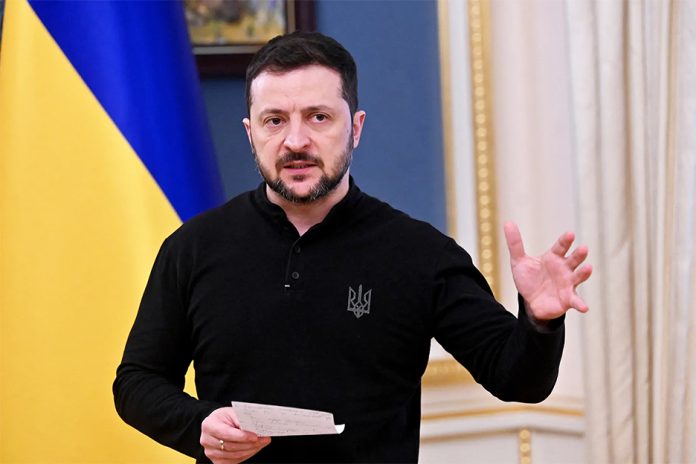 President Volodymyr Zelensky