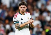 Valverde to miss Uruguay matches after suffering ankle sprain