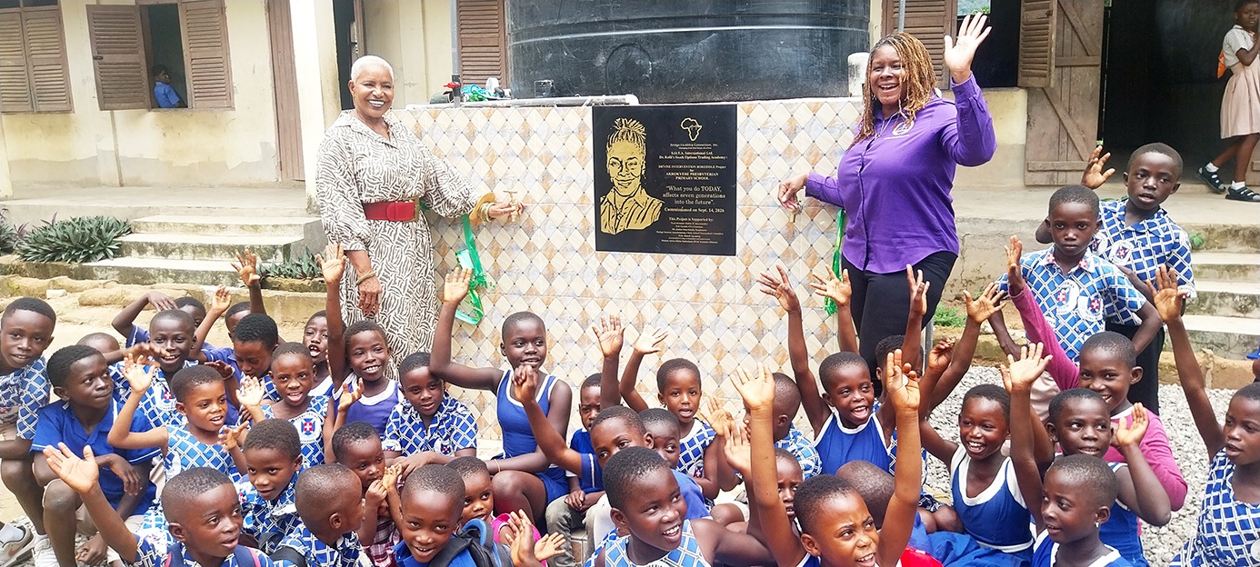 GH¢48k mechanized borehole commissioned for Akrokyere Presby Primary school 