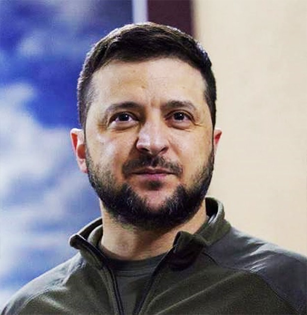 Ukraine president Volodymyr Zelenskyy