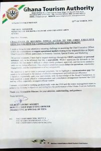 Abeiku Santana raises concerns over access to GTA CEO Maame Efua Houadjeto 