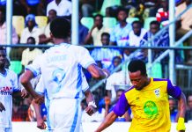 Medeama in a hard-fought narrow victory over Debibi United